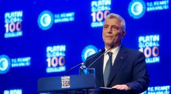 Ticaret Bakanı Ömer Bolat 'Platin Global 100 Ödülleri' etkinliğinde konuştu Açıklaması