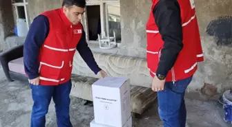 Türk Kızılay Sur Şubesi ihtiyaç sahibi ailelere yardımlarını sürdürüyor