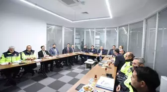 Vali Çiçek ve Başkan Büyükkılıç, Trafik Koordinasyon Toplantısına katıldı