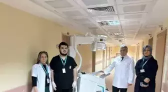 Yerli mobil dijital röntgen cihazı, Rize'de hizmete sunuldu