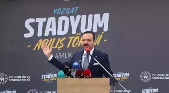 AK Parti Genel Başkan Yardımcısı Zorlu, Yozgat Stadyumu'nun açılışına katıldı