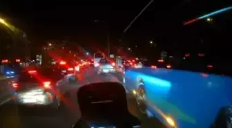 Antalya'da motorcudan hayat kurtaran hamle