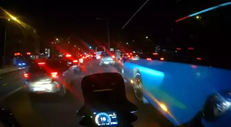 Antalya'da motorcudan hayat kurtaran hamle