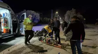 Direksiyon hakimiyetini kaybeden alkollü sürücü yaralandı