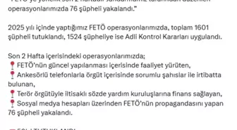 FETÖ'nün güncel yapılanmasına operasyon: 50 tutuklama