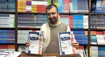 Hatay'da depremzede öğrencilere 8 bin ücretsiz deneme kitapçığı dağıtıldı