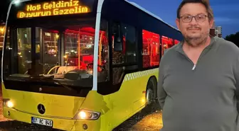 İETT otobüsü aldı, mahalleliyi peşine taktı! Akşam olunca ışıklar açılıyor, müzik başlıyor