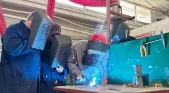 Kaynakçılığı öğrenen yükümlüler meslek sahibi oldu