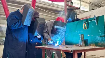 Kaynakçılığı öğrenen yükümlüler meslek sahibi oldu