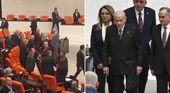 Meclis'teki bütçe maratonunun son gününe damga vuran an! Uzaktan selamlaştılar