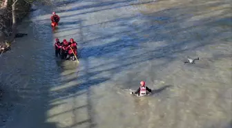 Melen Çayı'nda sel tatbikatı gerçekleştirildi
