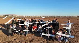 Nusaybin'de model uçak eğitimi alan kursiyerler uçuş denemesi yaptı