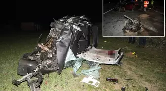 Polisin 'dur' ihtarına uymadı! Katliam gibi kazada 5 kişi hayatını kaybetti