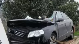 Sakarya'da otomobille tırın karıştığı kazada 1 kişi öldü, 1 kişi yaralandı