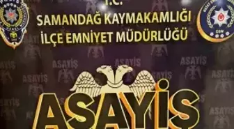 Samandağ'da asayiş operasyonu; 1 tutuklama