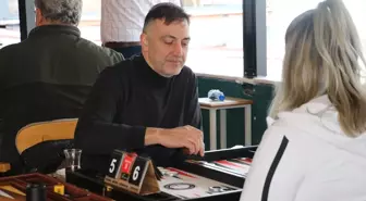 Samsun'da modern tavla şampiyonası devam ediyor