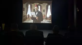 Tekirdağ'da 'vatan şairi' Namık Kemal için hazırlanan belgeselin gösterimi yapıldı