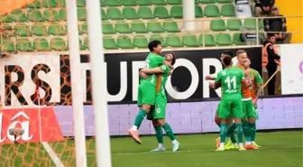 Trendyol Süper Lig: Corendon Alanyaspor: 1 Fatih Karagümrük: 0 (İlk yarı)