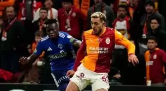 Trendyol Süper Lig: Galatasaray: 1 Kasımpaşa: 0 (İlk yarı)