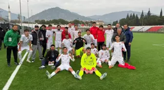 Uşakspor ilk yarıyı mutlu bitirdi