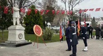 'Vatan şairi' Namık Kemal, doğumunun 185. yıl dönümünde memleketi Tekirdağ'da anıldı