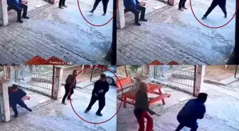 12 yaşındaki öğrenci okul müdürünü vurdu: O anlar kamerada