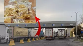 200 bin Euro'luk altınla 'komşu'da yakalandı