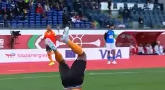 90+1'de gol attı, sevincinde boynunu kırıyordu