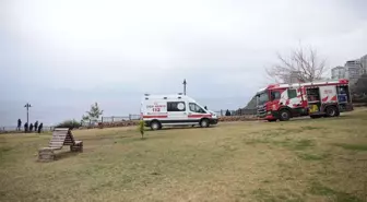 Antalya'da falezlerden düşerek yaralanan kişi kurtarıldı