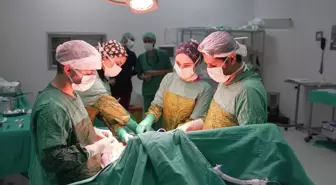 Malatya'da bir hastanın böbreğinden 2 kilo 200 gram tümör çıkarıldı