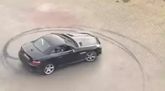 Hastane Otoparkında Valelerin Drift Keyfi