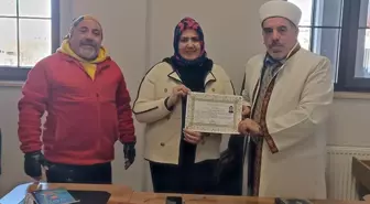 Nevşehir'de Müslüman arkadaşından etkilenen Kolombiyalı Zambronarojas, İslamiyet'i seçti