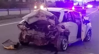 Sinop-Samsun karayolunda 3 araçlı kaza: 4 yaralı