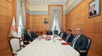 TBMM Başkanı Kurtulmuş'tan Milli Dayanışma, Kardeşlik ve Demokrasi Komisyonu görüşmesi