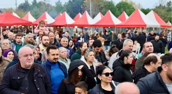 Tekirdağ'da 2. Hamsi ve Mıhlama Festivali binlerce kişiyi ağırladı