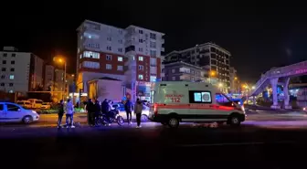 Tekirdağ'da otomobille motosikletin çarpıştığı kazada 2 kişi yaralandı