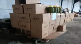 Aydın'da piyasa sürülmeye hazırlanan 931 litre sahte yağ yakalandı