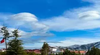 Bitlis semalarında mercek bulutları görüntülendi