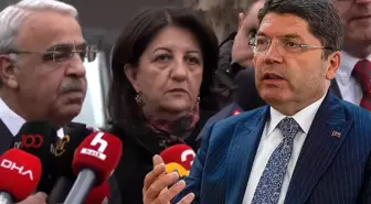 DEM heyeti, Bakan Tunç ile görüştü: Hukuksal zeminin barış için güçlü hale getirilmesi konusunu ele aldık