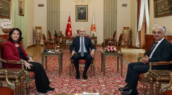 İmralı Heyeti'nden Bakan Tunç ve TBMM Başkanı Kurtulmuş'a ziyaret! Rapor ocak ayı ortasında