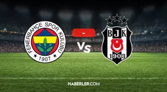 Fenerbahçe Beşiktaş maçı kaç kaç? MAÇ SONUCU! Fenerbahçe Beşiktaş golleri kim attı, canlı maç anlatımı!