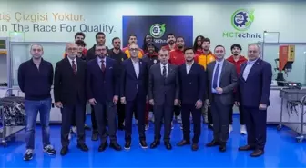 Galatasaray MCT Technic'ten, MCT Technic fabrikasına ziyaret