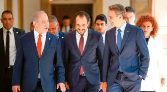 İsrail, Yunanistan ve GKRY'den ortak bildiri: 'Güvenlik, savunma ve askeri konularda üçlü iş birliği güçlendirilecek'