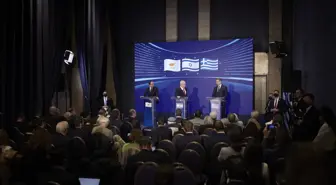 İsrail, Yunanistan ve GKRY yönetimi liderleri Kudüs'te bir araya geldi