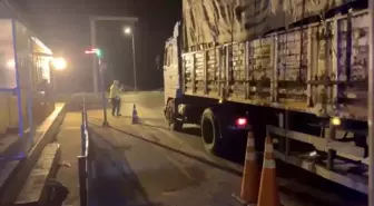 Kantara girmeyen tırlara 849 bin 679 TL ceza