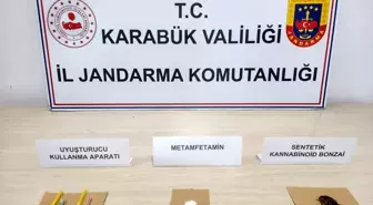 Karabük'te 81 sentetik hap ele geçirildi