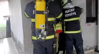 Kumlu'da müstakil ev yangını