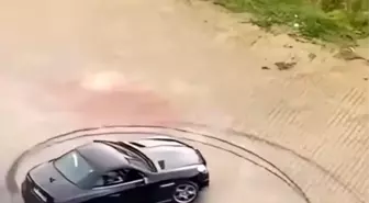 Maltepe'de hastane otoparkında 'drift' atan şahsa 48 bin lira ceza