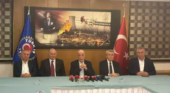 Türk-İş Genel Başkanı Atalay: Asgari ücret, ne asgari ücretlinin, ne kamuoyunun ne de bizim kabul edeceğimiz bir rakam değil