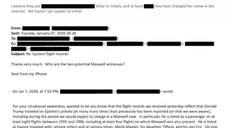 Yeni Epstein belgeleri yayınlandı: Trump, Epstein'ın özel jetinde defalarca uçmuş